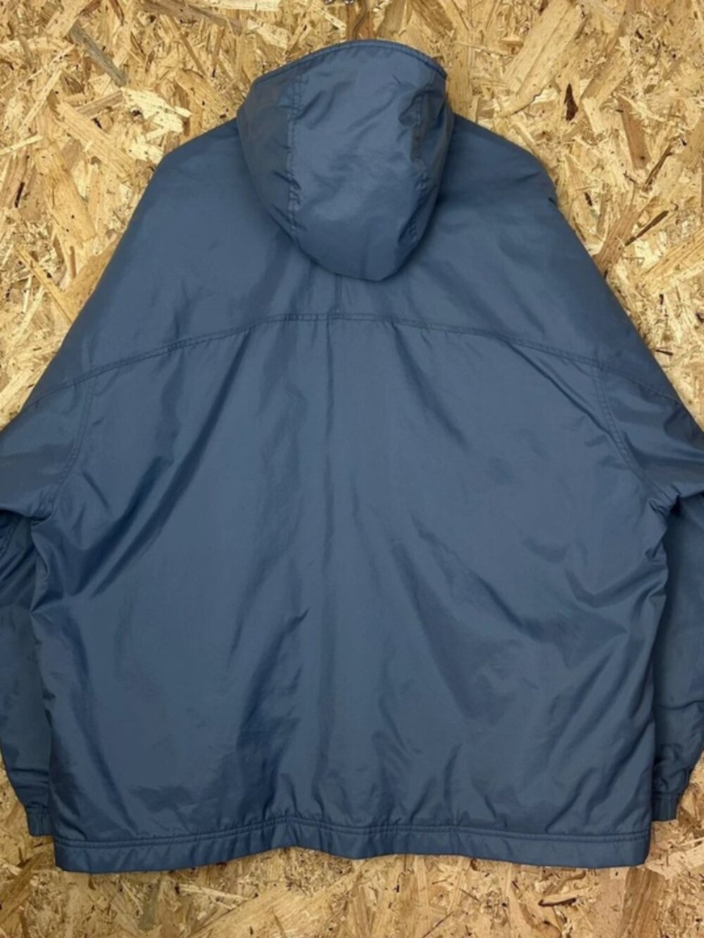 Nike Jacket Coat Anorak Windbreaker 1/2 Zip Insulated Pullover 00s 2000 - Picture 4 of 5